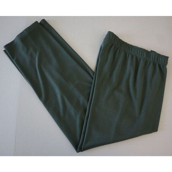 P.J. Salvage RZRLP Women's Sz Small Sage Green Jersey Pajama Lounge Pants - Picture 7 of 8